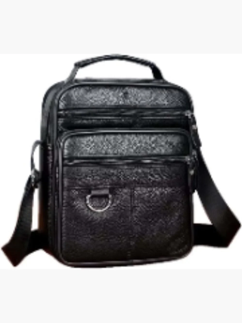 PU Leather Messenger Bag, Crossbody for Men, Waterproof, Shoulder Bag